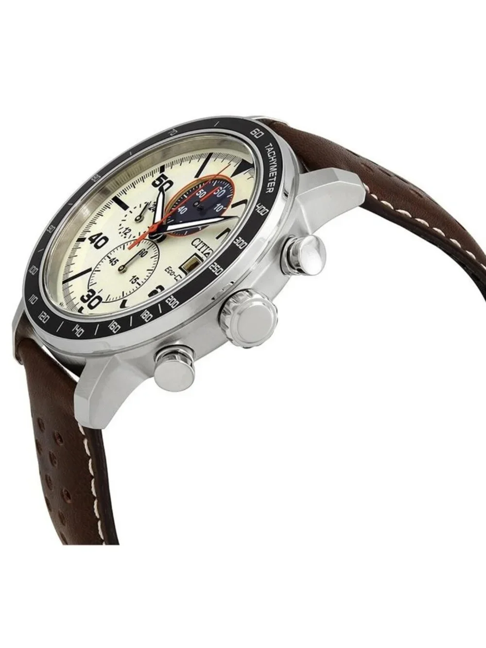 NWT Citizen Brycen Chronograph Light Brown Dial Men's Watch